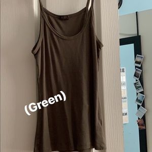 Thin tank top